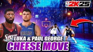 LUKA'S EPIC STEPBACK & PAUL'S SICK BEHIND-THE-BACK CHEESE COMBO in NBA2K25!