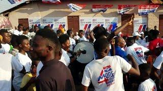 Thank U Bawumia; Jama & Massive Soloku Hits Manhyia As NPP Supporters Jubilate over NAPO