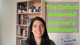 TOOLS: The Oxford Advanced Learner's Dictionary review Freeae - Geraldine's Free Academic English