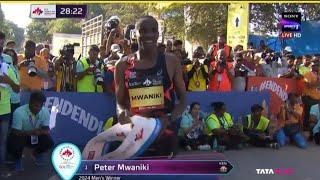 TCS WORLD 10K MARATHON WINNER 28 April 2024