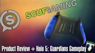 SCUF gaming FPS Adjustable Trigger & Pro Grip Combo Kit + Halo 5: Guardians gameplay