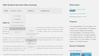 CSS3 Gradient Generator: No Javascript is required