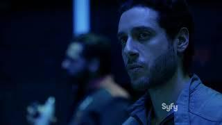 The Expanse - Donnager engages enemy