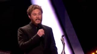 Duncan Jones accepting his dads British Album of the Year Award - I Love you David bowie