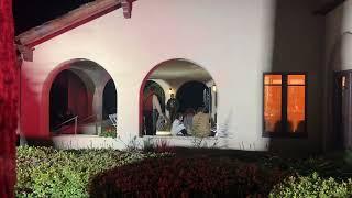 Feb 13 - Police response at Ojai City Hall ** after video ends the protester  was not arrested.