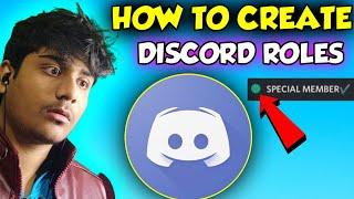 How to create roles in Discord server |HINDI| #discord #discordroles