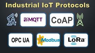 IoT Protocols | MQTT | CoAP | OPC-UA | Modbus | LoRA | Industrial Automation IIoT