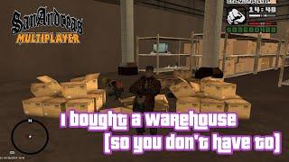 All about Warehouses in GTA San Andreas Multiplayer | SAMP WTLS