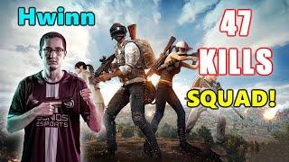 Soniqs Hwinn, Shane_doe, Ashleykan & Susanstar - 47 KILLS SQUAD! - PUBG