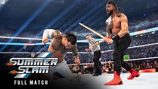 FULL MATCH: Roman Reigns vs. Jey Uso — Undisputed WWE Universal Championship: SummerSlam 2023