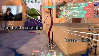 PROD gets an INSANE 4K with the BEST crosshair in Valorant...