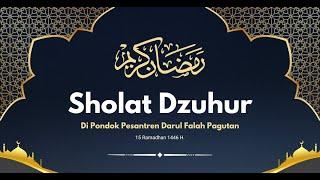  LIVE..!! SHOLAT ZUHUR BERJAMA'AH DI HARI KELIMA BELAS RAMADHAN