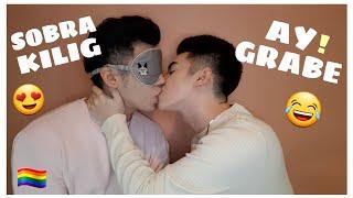 CANDY KISSING CHALLENGE (LAPTRIP!) PART 1 *MEDYO SPG* [ W/ SUBS] | GAY COUPLE | CharKus