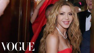 Shakira Gets Ready for the Met Gala | Last Looks | Vogue