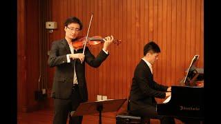 Mr Ho plays Brahms Violin Sonata No. 2 in A major, Op. 100