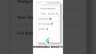  Dismissible widget in Flutter, quick tutorial.