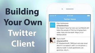 iOS Swift: Build a Twitter Client App that integrates with CocoaPods