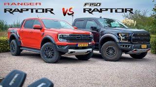 2023 FORD RANGER RAPTOR  VS  FORD F150 RAPTOR  *TWIN TURBO* WHICH ONE SHOULD YOU BUY???