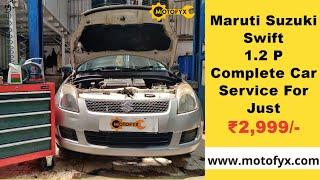 Suzuki Swift Service Cost Starting at Just ₹ 2,999 | Genuine Spare Parts | 60 Day Service Warranty