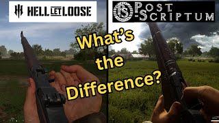 The REAL Differences Between Hell Let Loose & Squad 44 (Post Scriptum)