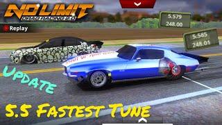 5.56 Split Bumper Camaro Tune - No Limit Drag Racing 2