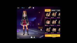 free fire new Caroline character bundle purchase#freefire#free#viral#shorts#video||