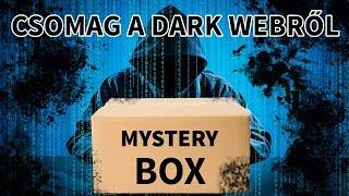 CSOMAG A DARK WEBRŐL-MYSTERY BOX / paródia