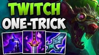 THIS KR CHALLENGER TWITCH ONE-TRICK IS INSANE! | CHALLENGER TWITCH ADC GAMEPLAY | Patch 14.6 S14