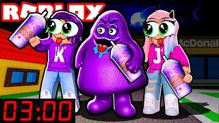 Don't Get a Grimace Shake at 3am! (All Endings) | Roblox