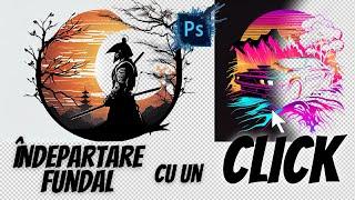 Cum se indeparteaza fundalul unei grafici in Photoshop sau online cu 1 CLICK ? Grafica Midjourney