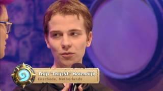 Iner vs Thijs Hearthstone Europe Spring Championship 2016 (Grand Final)