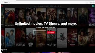 Netflix Clone using React JS  | Build Website Like Netflix in React JS 2025