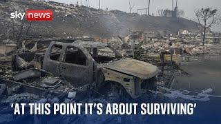 California wildfires: A community in ruins