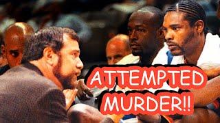 THIS NBA Player CHOKED OUT His Coach - Latrell Sprewell