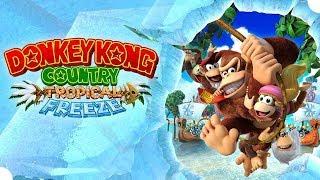 DONKEY KONG COUNTRY TROPICAL FREEZE - O Início de Gameplay, com Funky Kong, no Nintendo Switch!