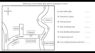 IELTS Listening Map with Answers and Script - Proposed Traffic Changes in Granford