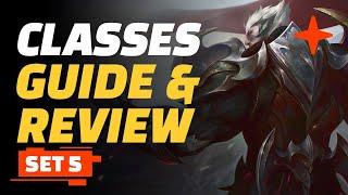Classes Review for TFT Set 5 – Teamfight Tactics Guide