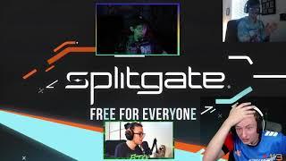 Splitgate Streamers React to Console Trailer!