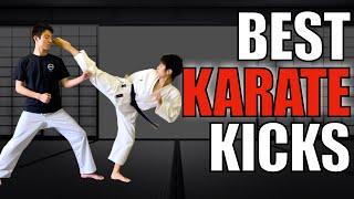 15 BEST KARATE KICKS for Sparring!