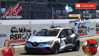 Assetto Corsa Renault Clio Cup 2023 by FSR First Look Test Circuit de Pau-Ville Gameplay ITA