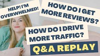 How to get more reviews on Etsy? How do I drive traffic to my Etsy store? - Handmade business Q&A