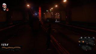 crazy glitched out car in infamous second son