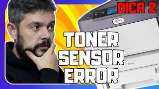 Como Solucionar Problema "Toner Sensor Error" OKI C711 - Dica 2