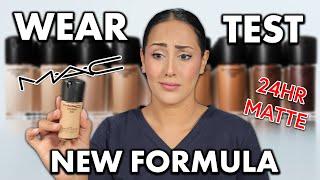 MAC REFORMULATED THE STUDIO FIX FOUNDATION! LET'S DO A WEAR TEST!