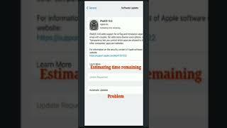 Estimating Time Remaining IOS 14 |