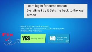 FORTNITE MOBILE season 5 Log in problem in android fixed #fixfortniteandroid #fnadnroidmatters