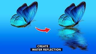 Adobe Photoshop Tips and Tricks   Create water Reflection Effect