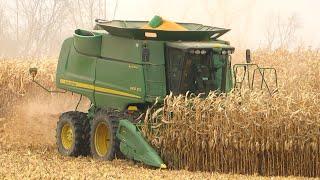 Corn Harvest 2023 | John Deere 9670STS Combine Harvesting Corn | Ontario, Canada