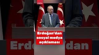 Cumhurbaşkanı Erdoğan'dan sosyal medya açıklaması #shorts #gündem #erdoğan #instagram #sosyalmedya