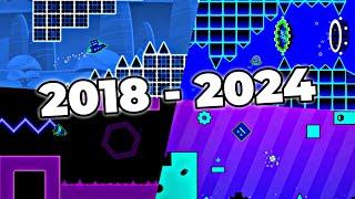 Geometry Dash | All my Unfinished Levels saved (2018 - 2024)